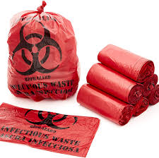 Biohazard Waste Bags Small
