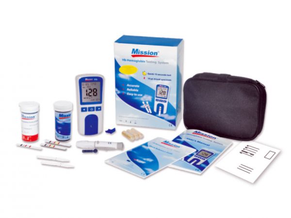 Mission HB Haemoglobin Test Strips