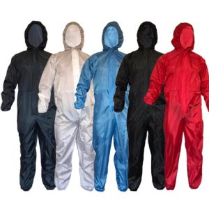 Black Reusable coveralls