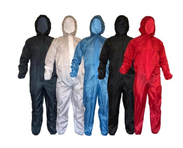 Black Reusable coveralls