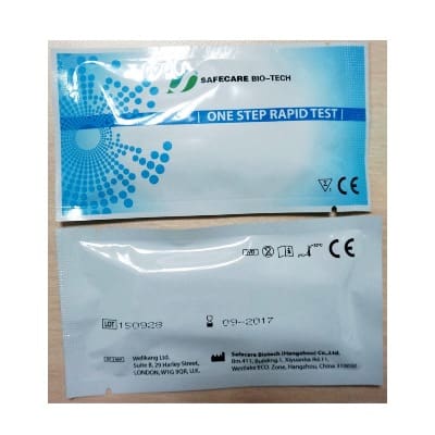 Safecare Marijuana THC) Test Strips - Urine