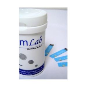 Glucometer Palm Lab Test Strips 50’s