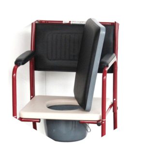 Commode FS691 with Detachable Arm and Foot Rest