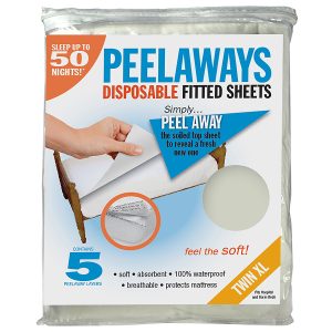 Peelaways Disposable Fitted Sheets