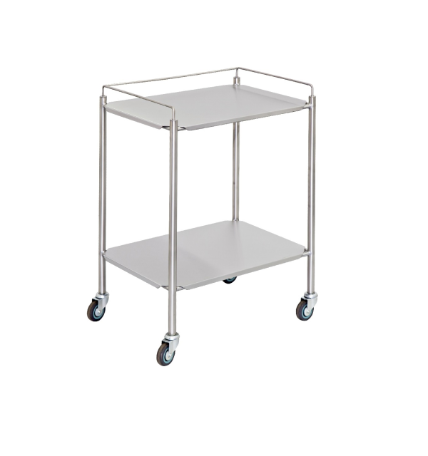 Dressing Trolley small SC-C14

(2 stainless steel shelves)