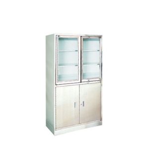 Instrument Cabinet two shelves two metal doors