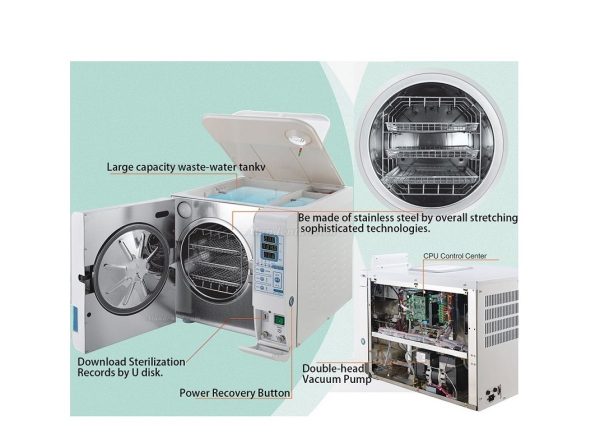 Getidy® JY Series 18L Medical Equipment Autoclave Sterilizer Class B - Image 2