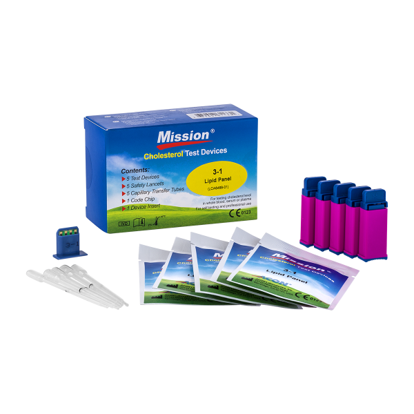 Mission Optical 3-1 lipid Panel Strips 5's