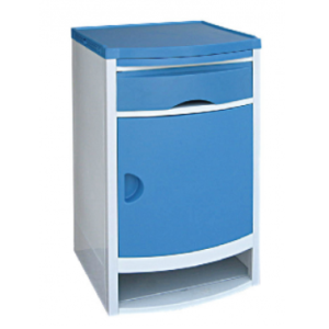 Plastic medical bedside cabinets
