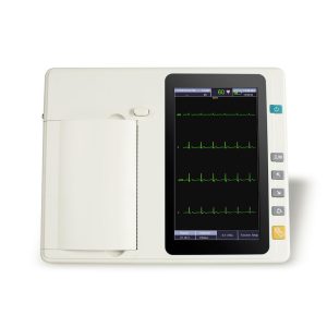 Digital 6 channel ECG machine 
(12 lead, 7inch touch screen