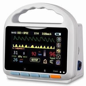 Monitor JR07 & SPO2 + ETC02 5″ colour touch screen
