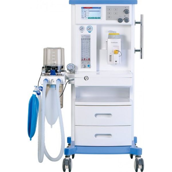 Anaesthesia Machine M-S6100D
(10-inch LCD screen, 1 vaporizer, 4 
tubes O2 and N2O flowmeter, 
ventilator and accessories)