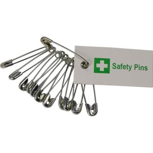 safety pins in first aid kit