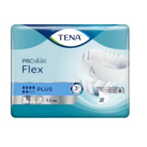 TENA Flex Plus | Belted Adult diapersBriefs | Medium