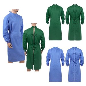 Reusable gown blue large