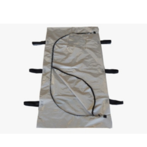 Black U-Shape Zip + Handles 160 Micron – Extra Large
