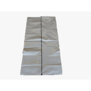 Body Bag with Straight Zip –
Supported PVC – 300 Micron – XXXL
