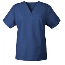 white patient gown