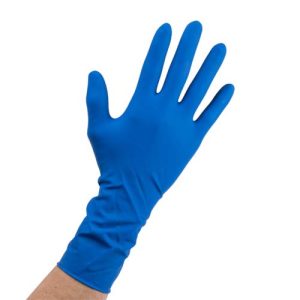 Nitrile surgical gloves