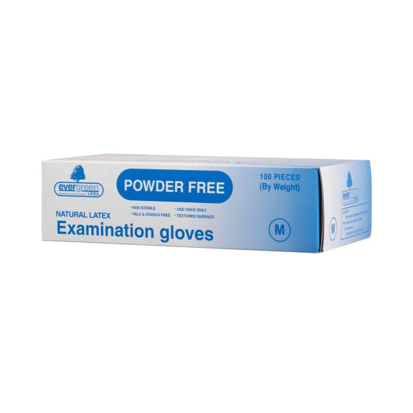 Exampro Latex Powdered Examination Gloves - Box of 100 - Image 4