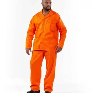 Orange Conti Suit ( 2 piece ) size 54   Poly cotton