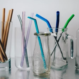 100 compostable straws