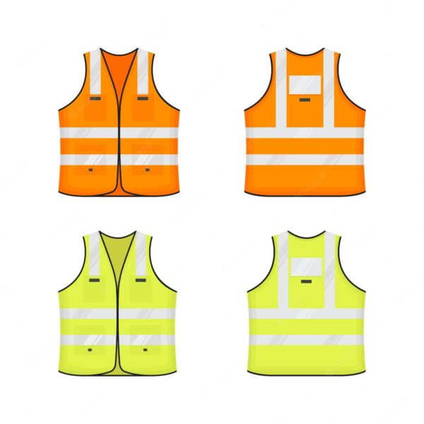 long sleeve uniform with reflector