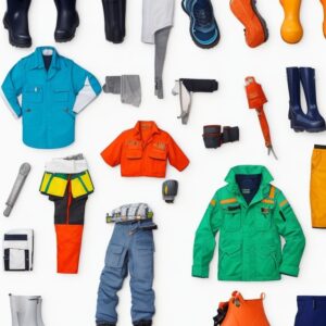 red hi vis coat