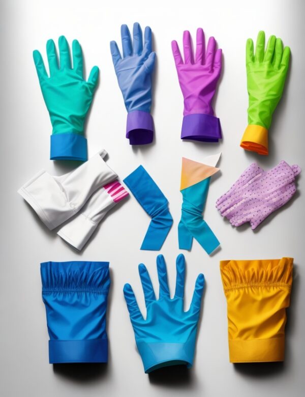 100 nitrile gloves medium