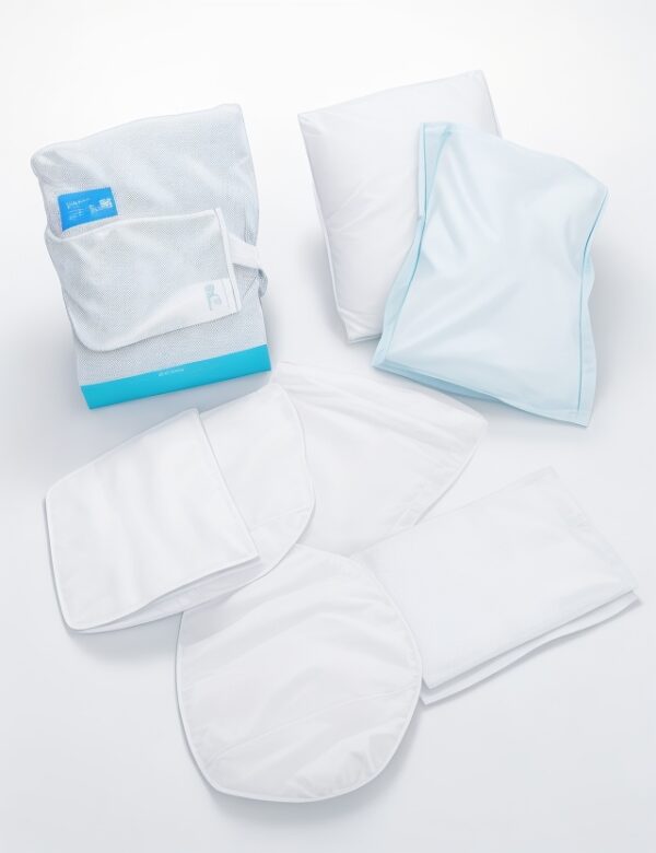 All-in-One Adult Diapers / Cotton Feel PLUS BLUE) - Regular Absorbency