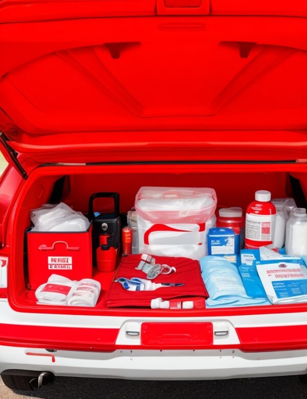 first aid box signage
