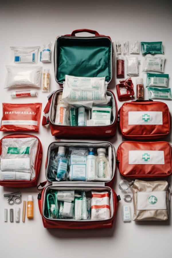 First Aid Kit in Plastic Case