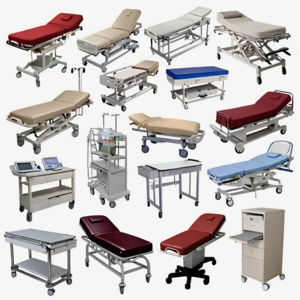 Clinical inspection bed