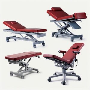 Doctor’s evaluation bed