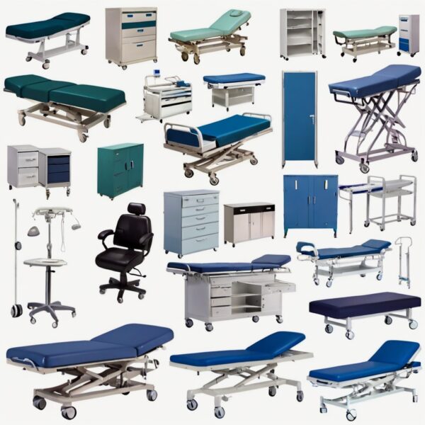 Clinic diagnostic couch