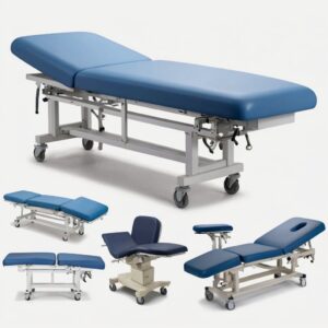 Examination bed for clinic