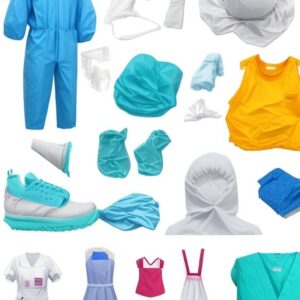 Reusable theatre shoe covers blue