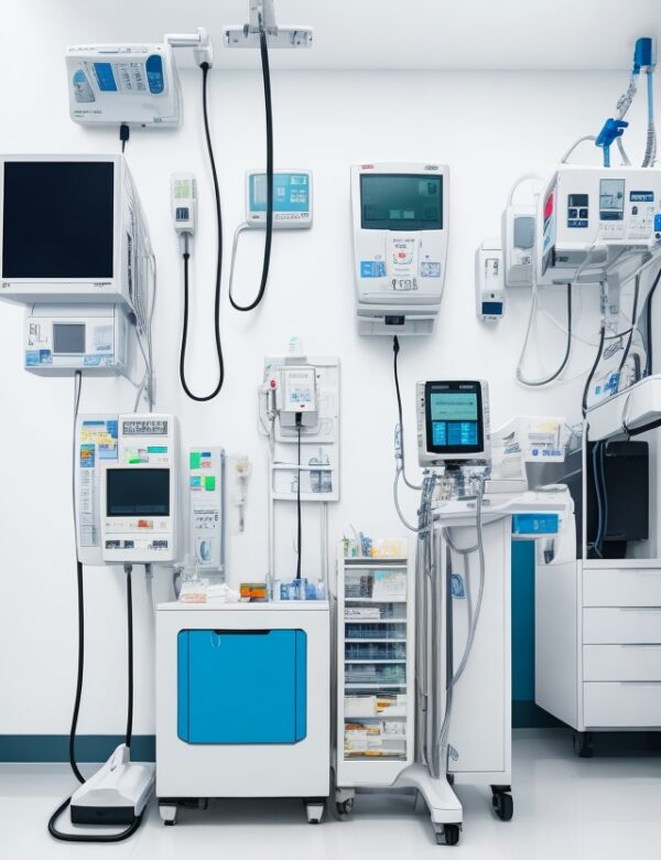 ecg machine working