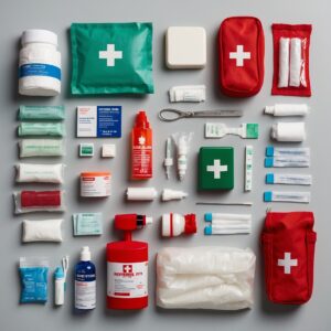 first aid kit metal box