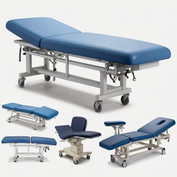 Patient inspection bed