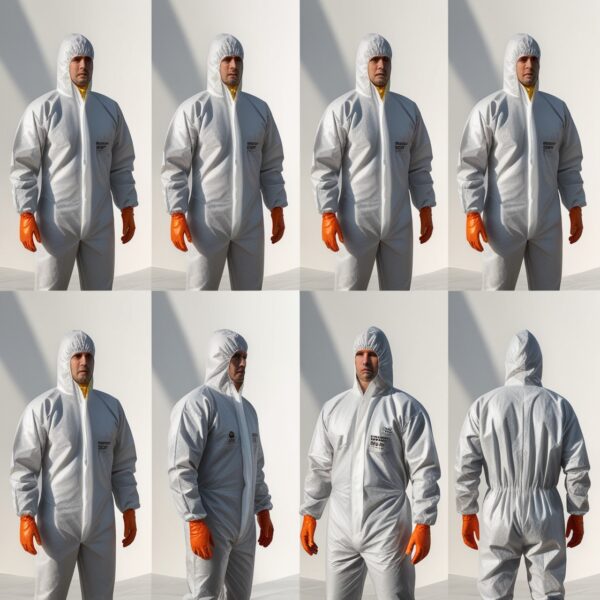 Disposable Type 5/6 coveralls white XX large