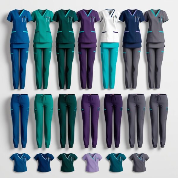 female medical scrubs