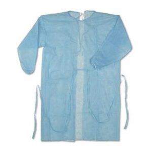 MOM – Gown PP Long Sleeve XXXL Blue 40g/m2