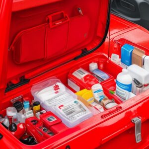 First Aid Kit Regulation 7 Plastic Box – Body Fluid Included
