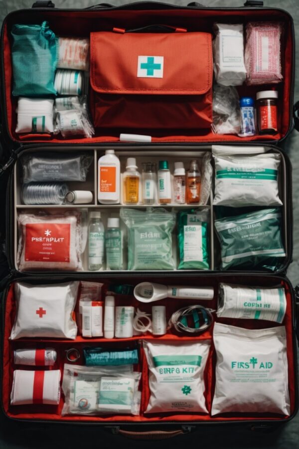3 shelf first aid kit