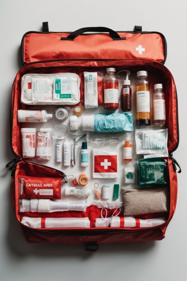 first aid box items