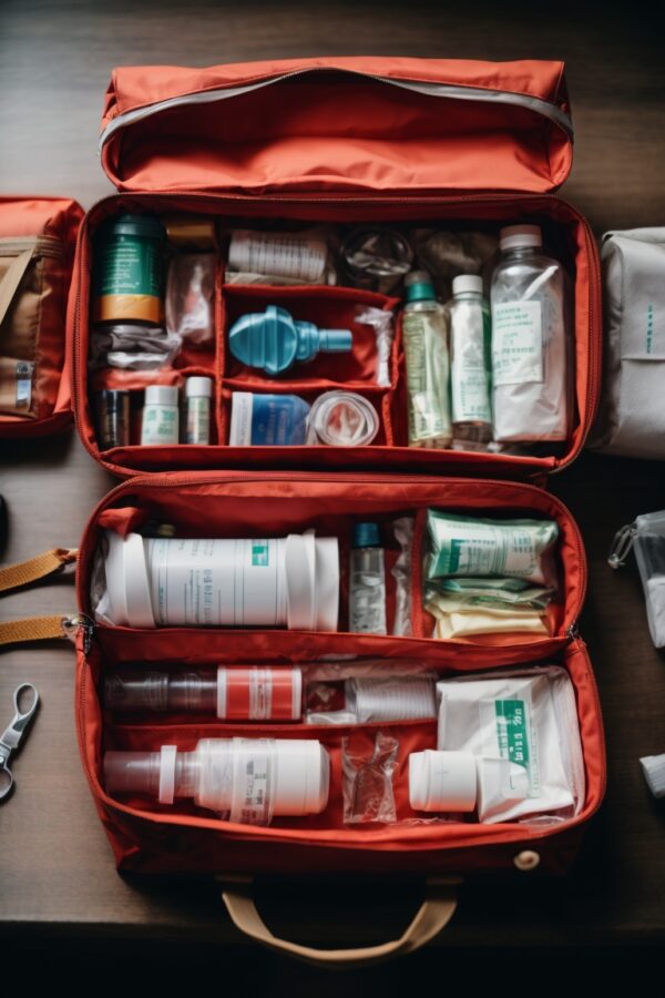 first aid box signage