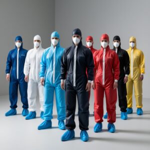 Navy Blue Reusable Coveralls