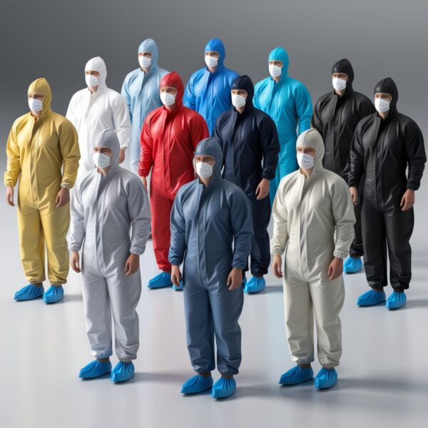 Reusable Coveralls Red XXX Large