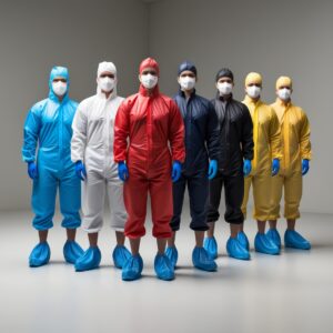 Disposable Coveralls Yellow Large